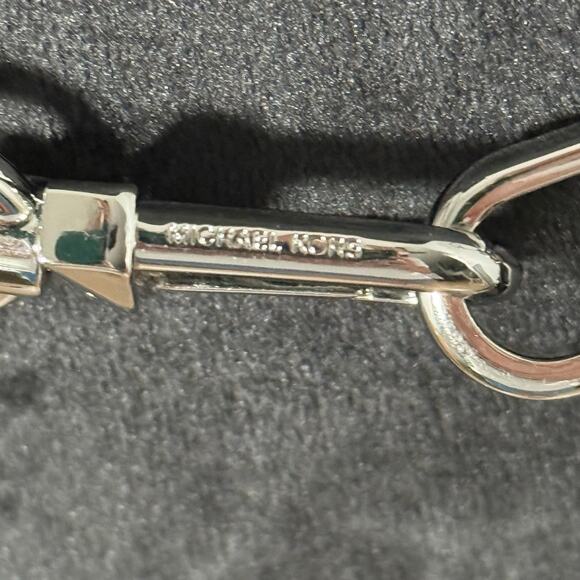 Michael Kors Adjustable Leather Chain Belt Brown 39”-50” Women’s L/XL - Picture 2 of 8